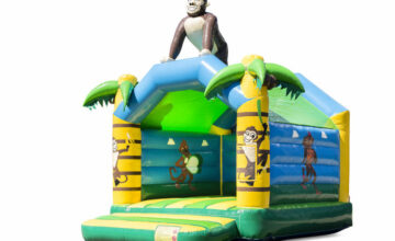 Le Château Gonflable Jungle Gorille